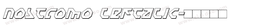 Nostromo Leftalic字体转换